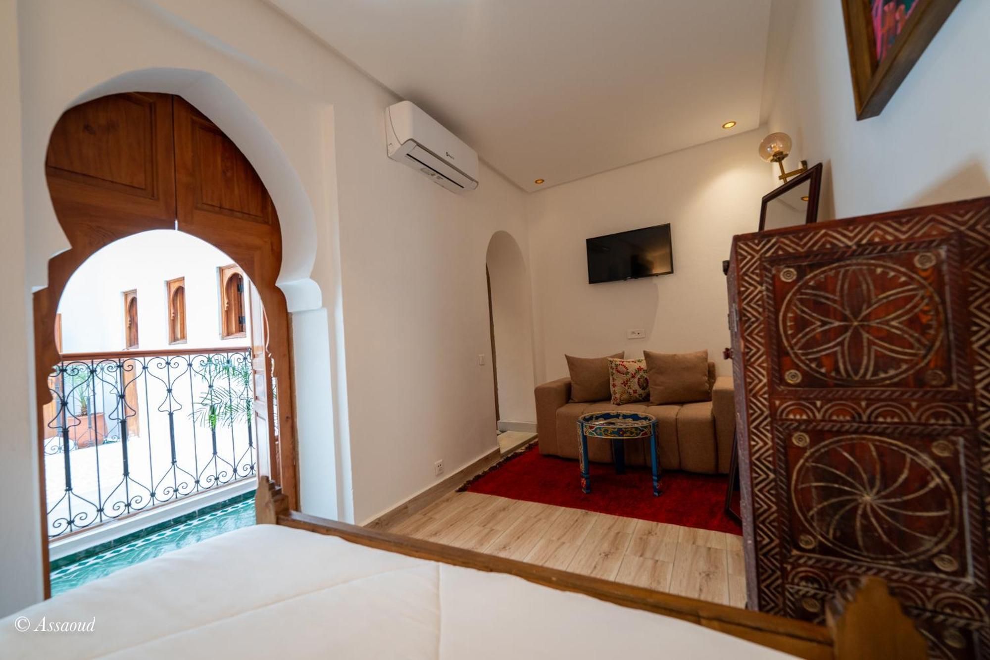 Riad Lella Chama Шефшауэн Экстерьер фото