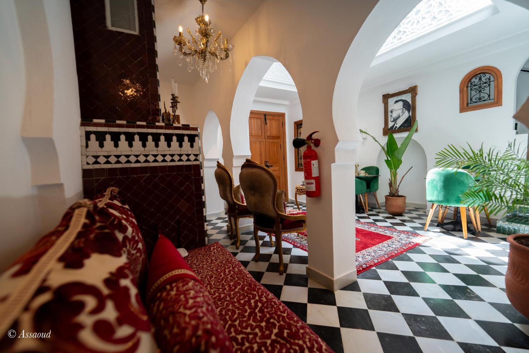 Riad Lella Chama Шефшауэн Экстерьер фото