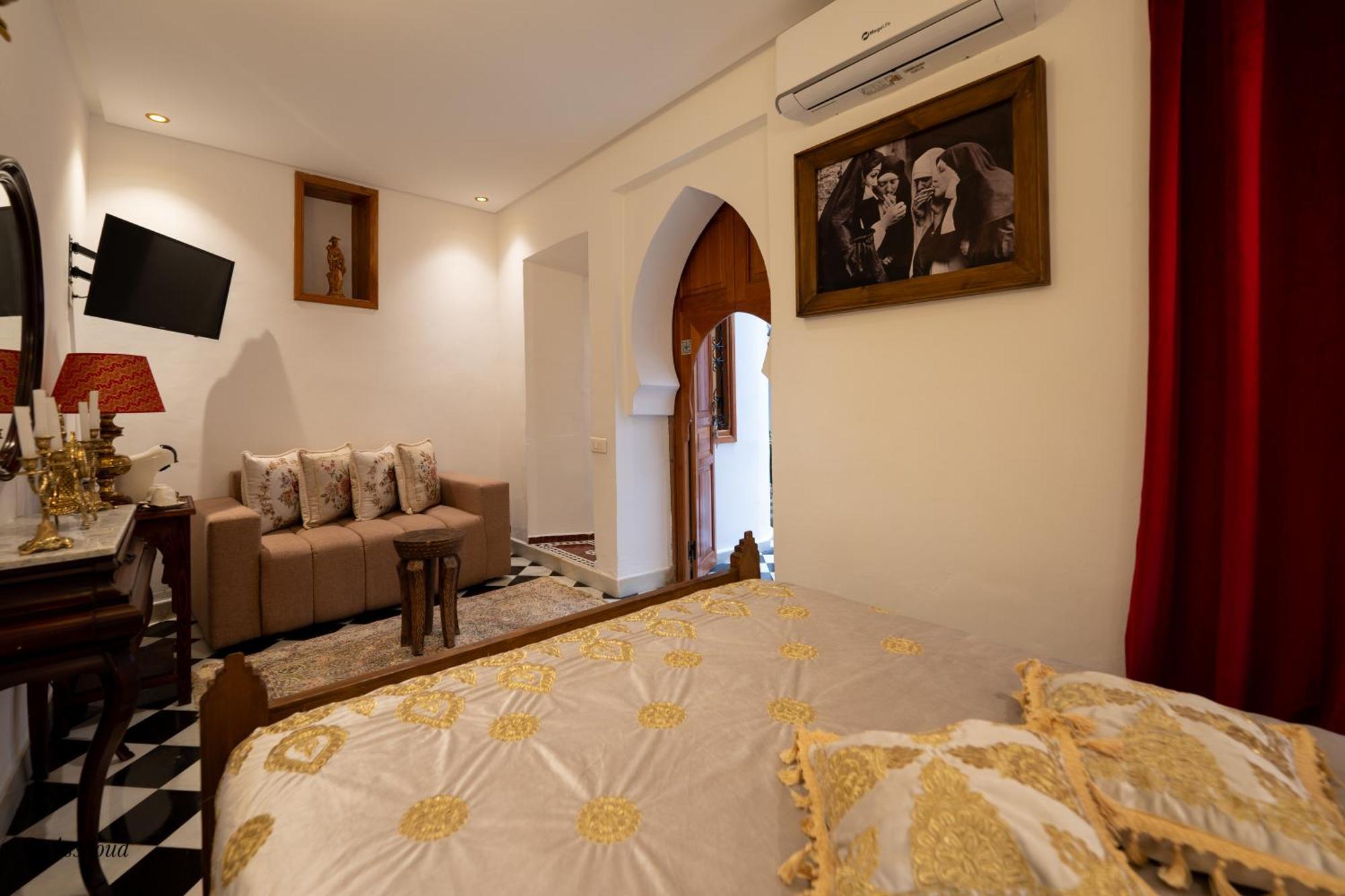 Riad Lella Chama Шефшауэн Экстерьер фото
