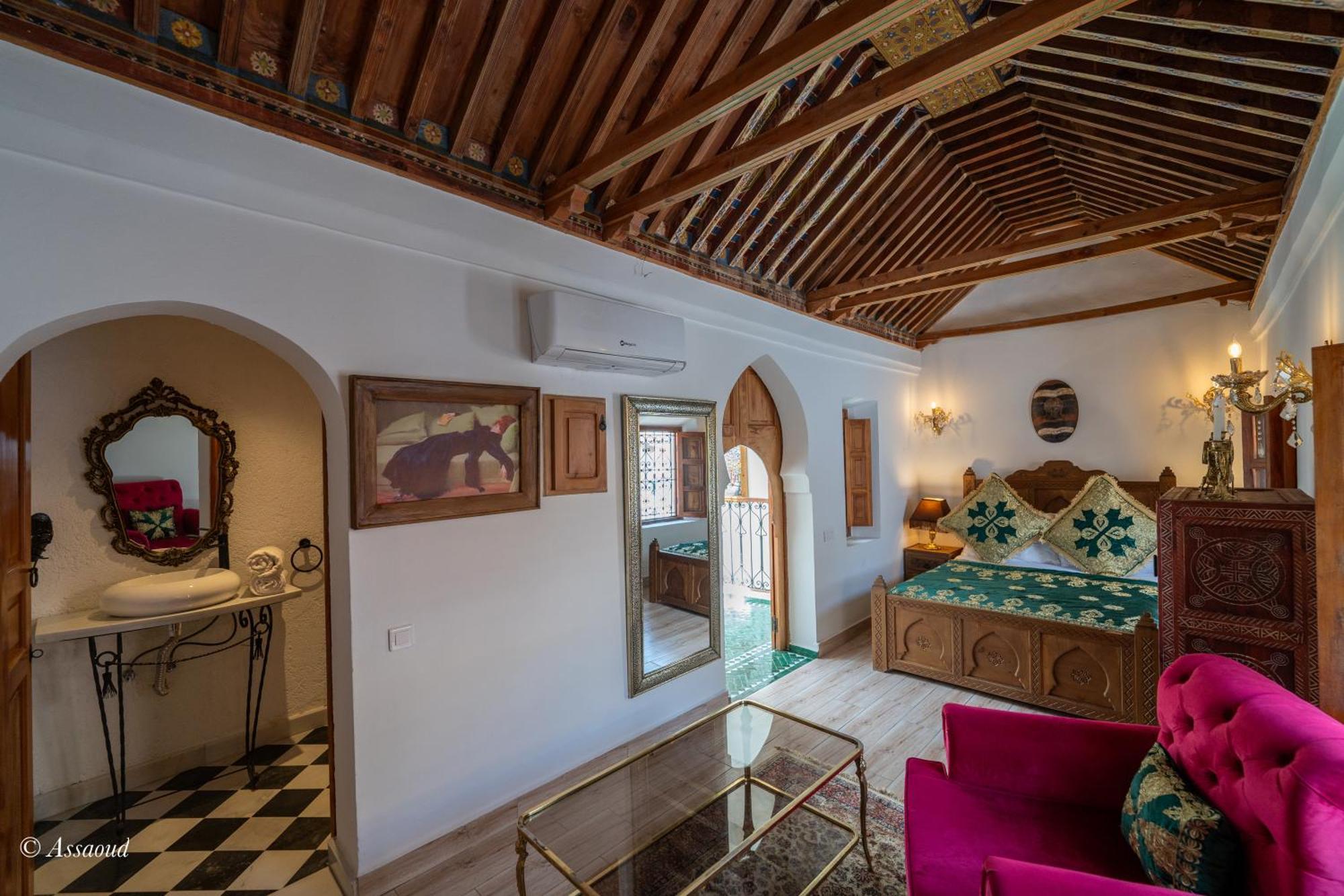 Riad Lella Chama Шефшауэн Экстерьер фото
