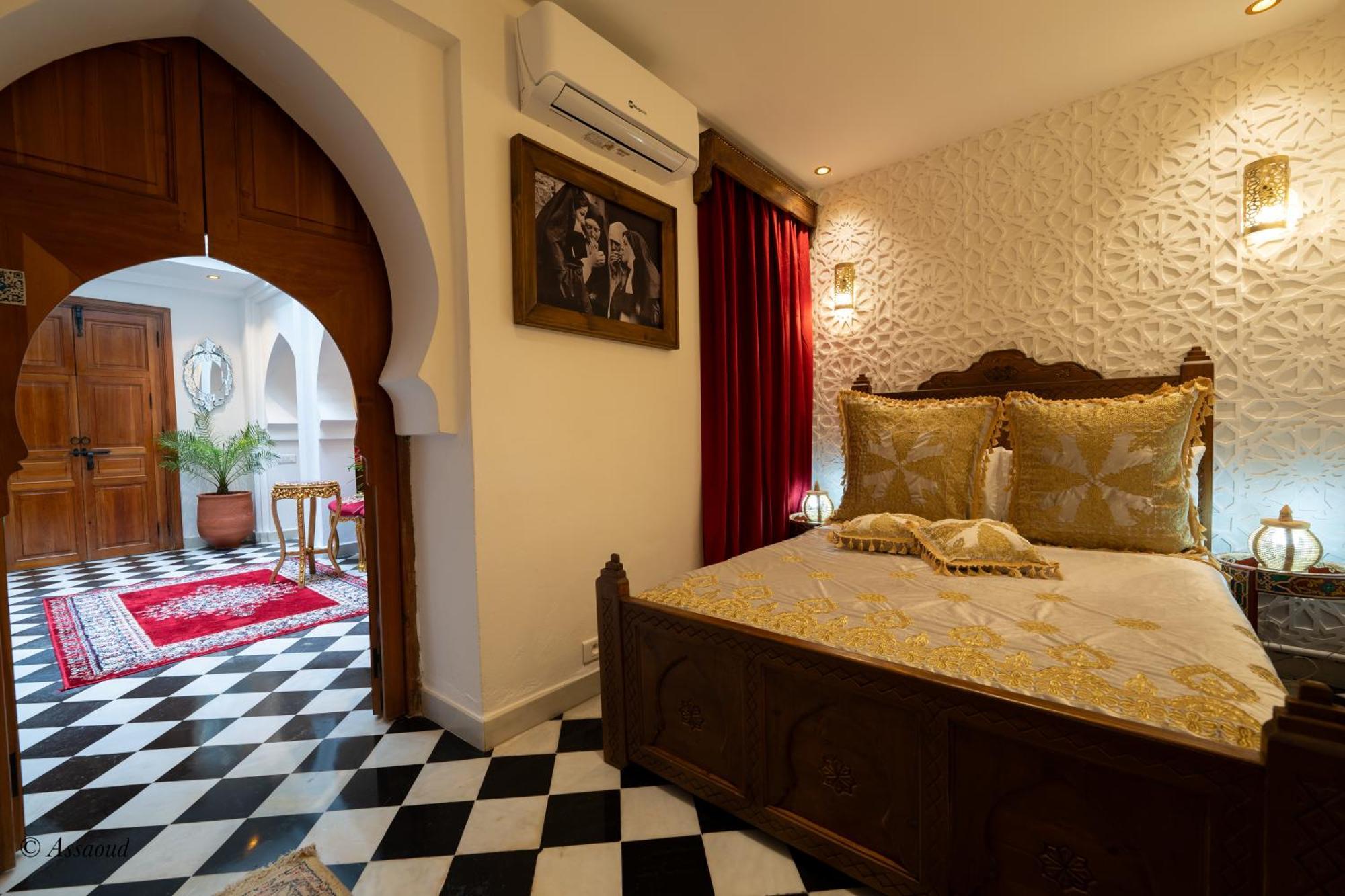 Riad Lella Chama Шефшауэн Экстерьер фото
